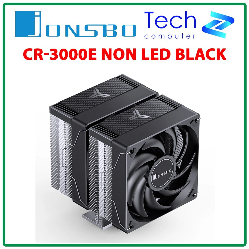 Jonsbo CR-3000E Black - Mặt ngang